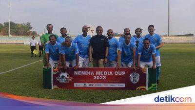 Legenda Timnas Indonesia Tampil di Nendia Media Cup 2023