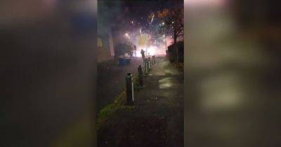'They're turning the streets of Tameside into a battlefield': Terrifying footage shows teens launching fireworks at each other - manchestereveningnews.co.uk - county Morrison