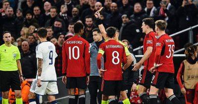 Robbie Savage doubles down on Marcus Rashford red card verdict during Manchester United defeat