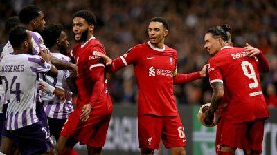Liverpool slip to loss in Toulouse after late VAR drama