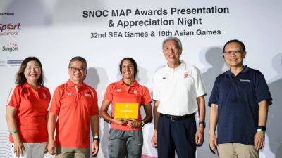 Over S$2 million awarded to Team Singapore medallists at SEA and Asian Games; Shanti Pereira the biggest winner - channelnewsasia.com - Usa - China - Cambodia - Singapore