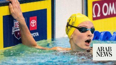 McIntosh topples Ledecky in US Open 400m freestyle