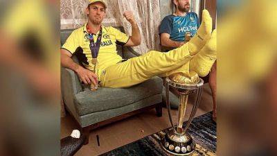 "There Was Obviously No...": Mitchell Marsh Finally Speaks Up On 'Legs On World Cup Trophy' Controversy