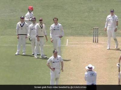 Adelaide Oval - Peter Handscomb - Watch: This 'Spirit Of Cricket' Moment In Australia's Sheffield Shield Wins Over Internet - sports.ndtv.com - Australia