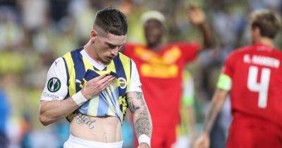 Ryan Kent - Philippe Clement - Ryan Kent ignites Fenerbahce rage as diehards wonder if 'there a football player as bad' after Danish mauling - dailyrecord.co.uk - Denmark - Turkey - county Kent