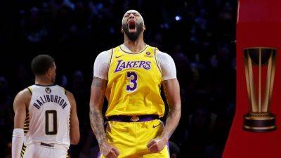 Lakers win in-season tournament final behind Anthony Davis' 41-20 - ESPN