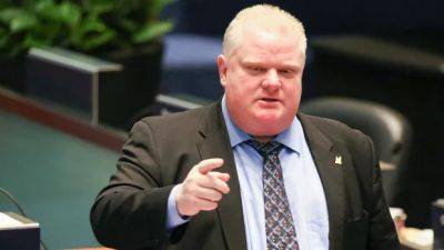 Could Rob Ford soon have a Toronto stadium named after him?