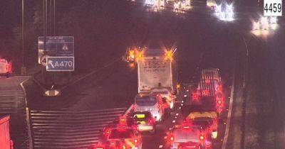 Traffic stopped on M4 after crash near Cardiff - live updates