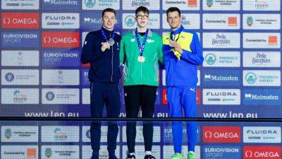 Daniel Wiffen smashes 800m freestyle world record to win third European Short Course Championships gold