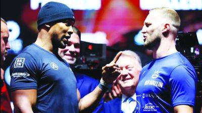 Anthony Joshua - Otto Wallin - Wallin confident of beating Joshua - guardian.ng - Sweden