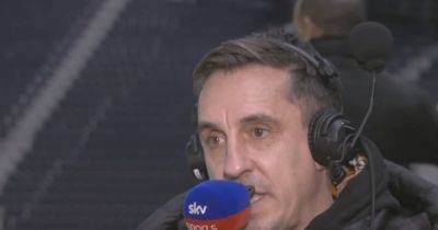 Gary Neville identifies two things Manchester United lack but will need at Liverpool FC