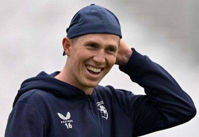 Kent batsman Zak Crawley named in 16-strong England squad for 2024 five-match Test series in India