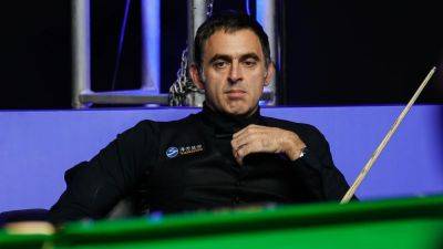 O'Sullivan out of Scottish Open on medical grounds
