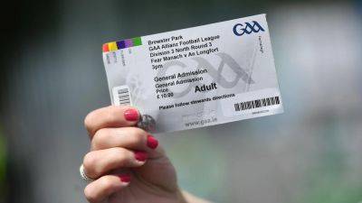 GAA announces ticket price rise for 2024