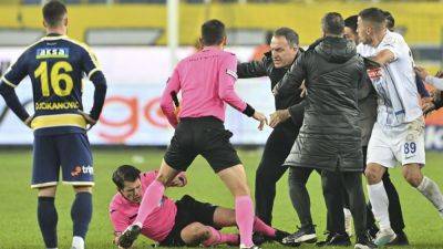 Turkish club president punches Super Lig referee in face - ESPN - espn.com - Turkey