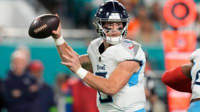 Derrick Henry - Will Levis - Titans' Will Levis leads team to improbable win over Dolphins: 'Hope America liked what they saw' - foxnews.com - county Miami - state Tennessee