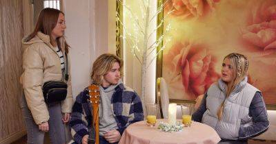 Gabby Thomas - Emmerdale New Year spoilers as joy ride risks tragedy, romance exposed and new dad disappears - manchestereveningnews.co.uk