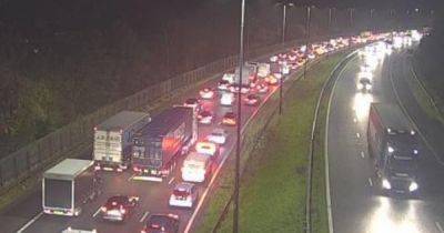 Live updates as M4 crash shuts one lane near Newport and causes 30-minute delays
