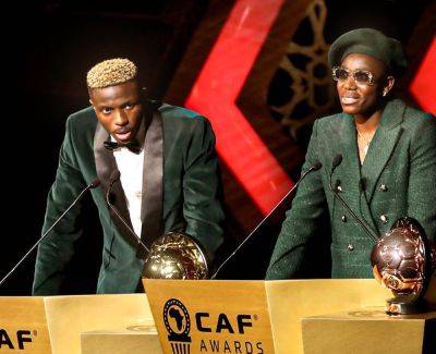 Mohamed Salah - Achraf Hakimi - Victor Osimhen - CAF Award: Presidency, Sanwo-Olu congratulates Osimhen, Oshoala, Nnadozie - guardian.ng - Morocco - Nigeria