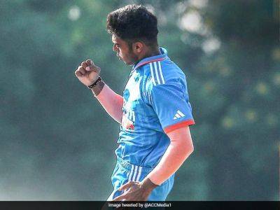 India U19 Star Raj Limbani Takes 7 Wickets In Asia Cup Match, Misses Irfan Pathan's World Record By A Whisker