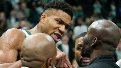 Bucks' Giannis Antetokounmpo irate with Pacers after game ball is taken following 64-point performance