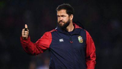 Andy Farrell gets IRFU Lions backing after new contract