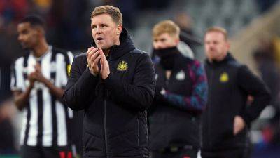 Eddie Howe urges Newcastle players to channel pain into booking Champions League return