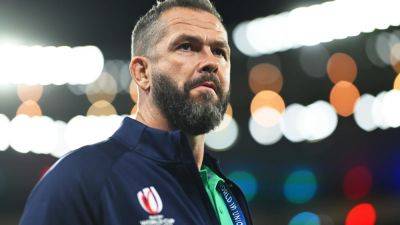 Andy Farrell signs new IRFU contract until 2027 World Cup, Mike Catt to leave at end of season