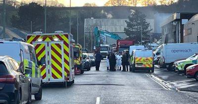 Body found after explosion and fire at Wales industrial estate