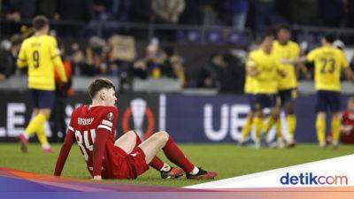 Curtis Jones - Liga Europa - Union SG Vs Liverpool: The Reds Takluk 1-2 - sport.detik.com - Liverpool