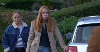 Emmerdale finally reveals identity of Chloe Harris' 'gangster' dad in major Mack twist as actress shares 'relief'