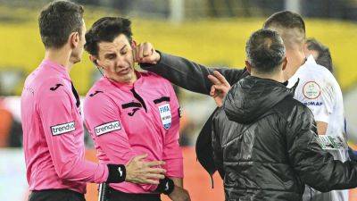 Former Turkish club president Faruk Koca given permanent ban for referee attack