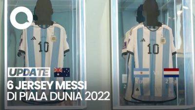 Penampakan Jersey Messi yang Laku Terjual Rp 120,8 Miliar