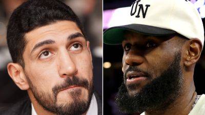 Enes Kanter Freedom rips LeBron James' actions during national anthem: 'No respect for the country'