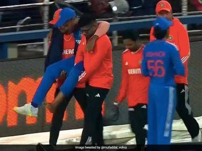 Eoin Morgan - Kuldeep Yadav - Suryakumar Yadav - "It's Not Looking...": Suryakumar Yadav On Nasty Ankle Injury During Final T20I vs South Africa - sports.ndtv.com - Britain - South Africa - India