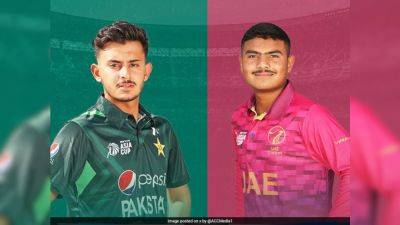 Pakistan vs UAE, 1st Semi Final, U19 Asia Cup 2023: Live Cricket Score And Updates