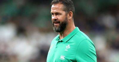 Ireland head coach Andy Farrell signs new deal until end of 2027 World Cup