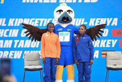 Paris Olympics - Brigid Kosgei - Kenya's Brigid Kosgei set for Adnoc Abu Dhabi Marathon with one eye on Paris Olympics - thenationalnews.com - Ethiopia - New York - Kenya - county Marathon