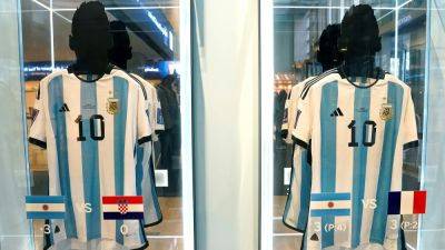 Lionel Messi's 2022 World Cup jerseys fetch over €7 million at auction