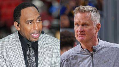 Stephen A. Smith, Steve Kerr exchange verbal jabs after ESPN host shares doubts on Stephen Curry's leadership