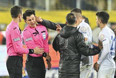 Gianni Infantino - Sky Sports News - Turkish Football Federation hands Faruk Koca lifetime ban for punching referee - thenationalnews.com - Turkey