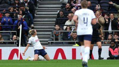 Tottenham earn maiden Women's Super League north London derby win over Arsenal