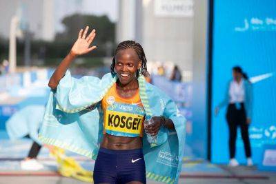 Brigid Kosgei shatters women’s course record to win Adnoc Abu Dhabi Marathon