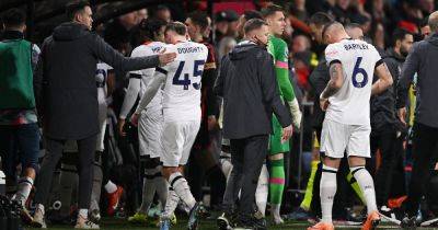 Luton Town captain Tom Lockyer responsive and taken to hospital following medical incident