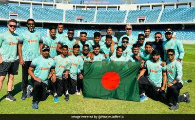 Wasim Jaffer - U19 Asia Cup 2023: The Indian Connection Behind Bangladesh's Fairytale Run - sports.ndtv.com - India - Bangladesh
