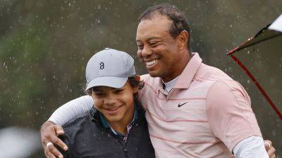 Tiger Woods - Tiger Woods’ son outdrives green, impresses dad with ‘f---ing nasty’ shot - foxnews.com - Usa