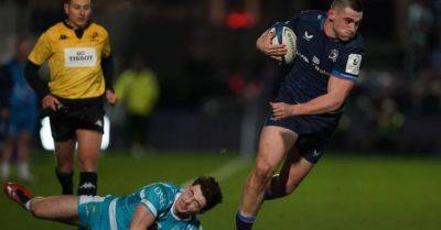 Robbie Henshaw - Hugo Keenan - Cian Healy - Ryan Baird - Champions Cup: Leinster recover from slow start to see off Sale - breakingnews.ie