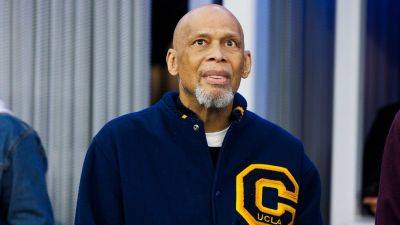 Kareem Abdul-Jabbar hospitalized after breaking hip in a fall, rep says