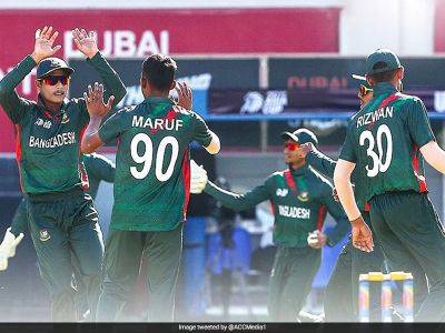 Bangladesh Crush UAE To Win Maiden U19 Asia Cup