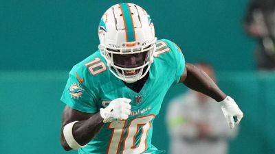 Dolphins' Tyreek Hill inactive vs. Jets with ankle injury - ESPN